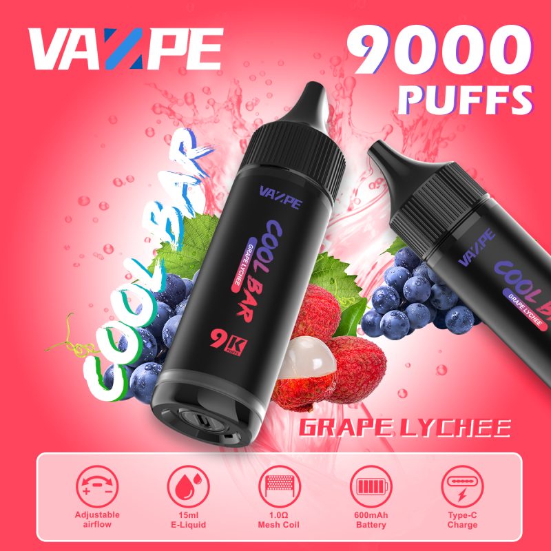 Vazpe Cool Bar 9K Grape Lychee