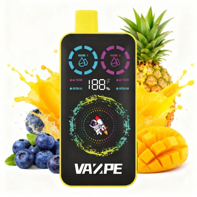 VAZPE Ultra 40K Blue Razz Pineapple and Triple Mango