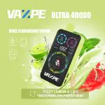 VAZPE Ultra 40K Fizzy Lemon & Lime and Watermelon Fresh Mint