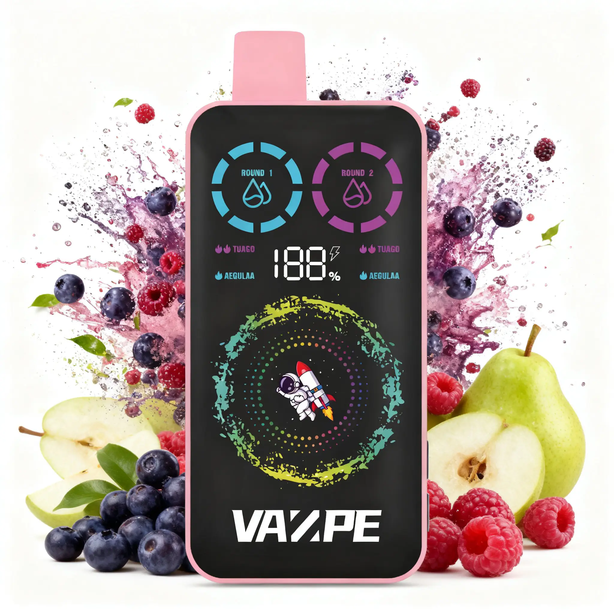 VAZPE Ultra 40K Grape Berry Burst and Pear Apple Raspberry