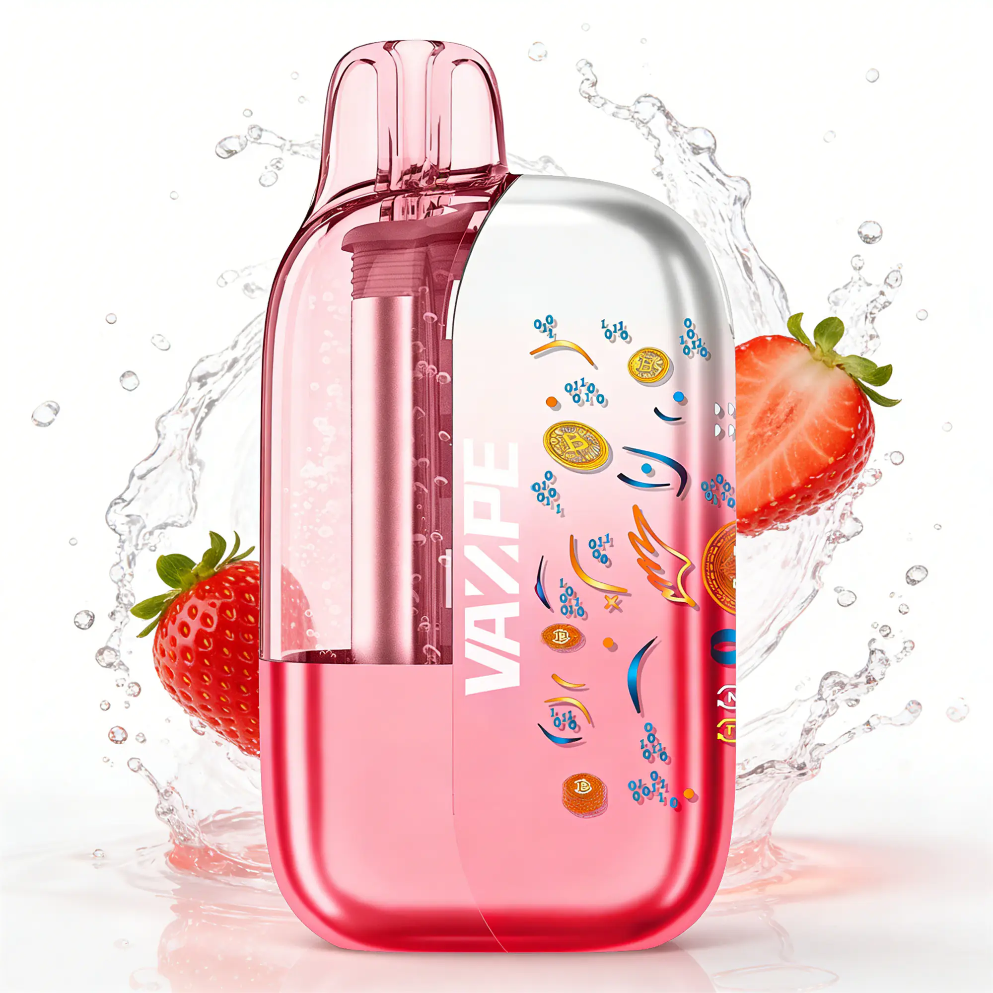 VAZPE BTC 35K Strawberry Burst