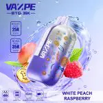 VAZPE BTC 35K White Peach Raspberry Flavor
